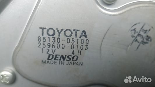 Моторчик стеклоочиcтителя 3-5 toyota avensis T25 (4OK39GJ01)