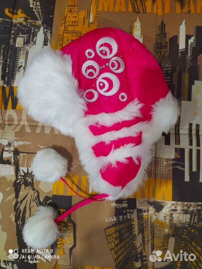 Шапка зимняя для девочки