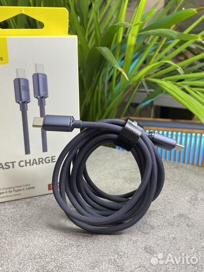 Кабель Type-C Type-C 2 метра cajy000701