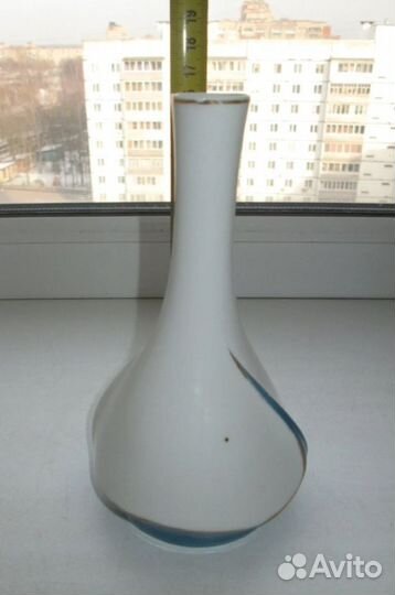 Фарфор графинчик/ваза старые вербилки 1940-ые,СССР