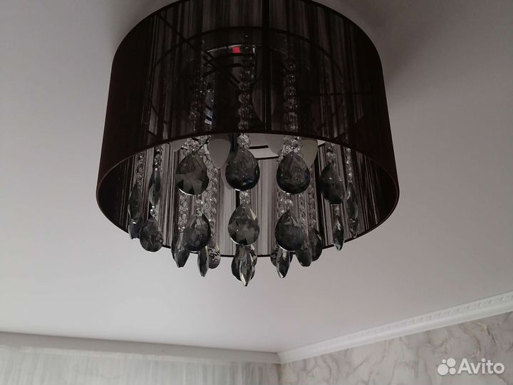 Люстра потолочная хрустальная