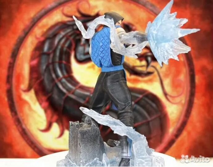 Саб зиро sub-zero фигурка игрушка mortal kombat