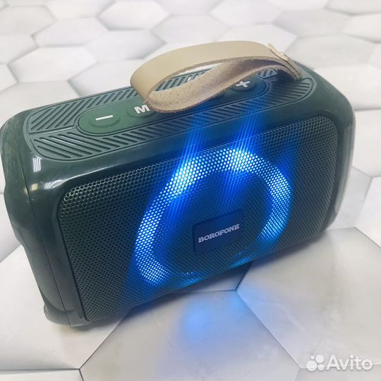 Колонка Bluetooth Borofone BR17 microSD USB AUX Fм