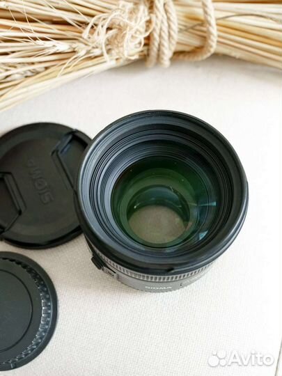 Объектив Sigma AF 50mm F1.4 на canon