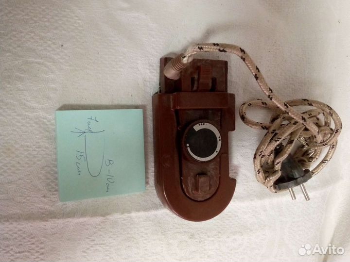 Утюг дорожный СССР