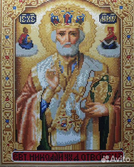 Готовая картина. Алмазная мозайка