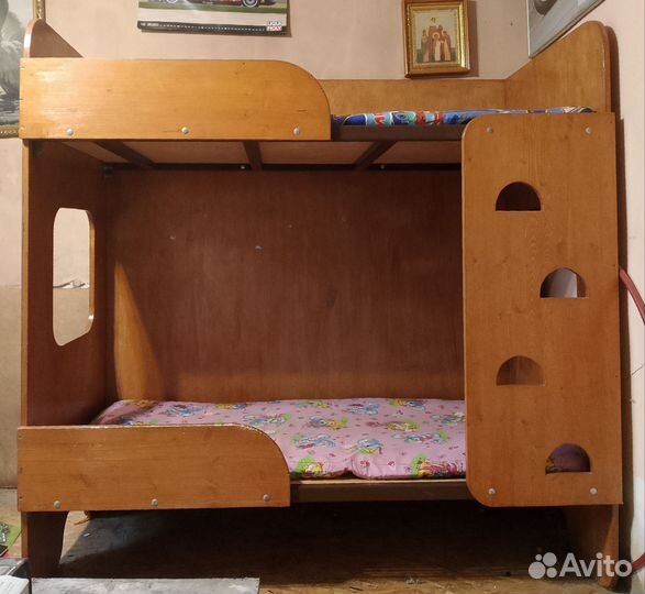 Двухъярусная кровать бу