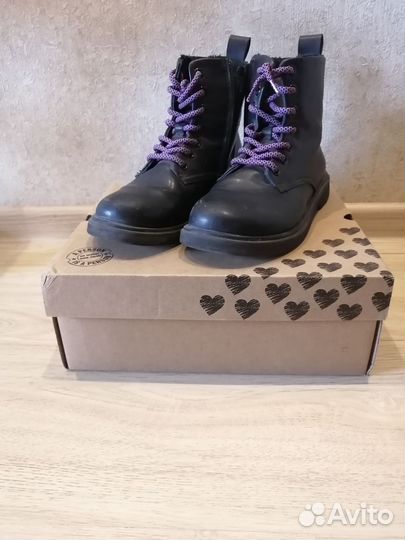 Ботинки демисезонные для девочки 34