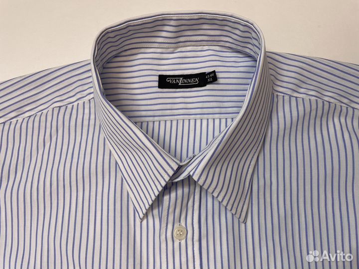 Рубашка мужская VanLinnen оригинал XL(43/44)