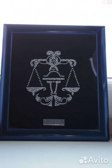 Картина с кристаллами Swarovski