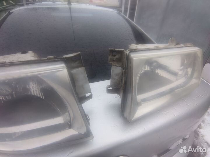 Фары Шкода Октавия Тур рестайлинг