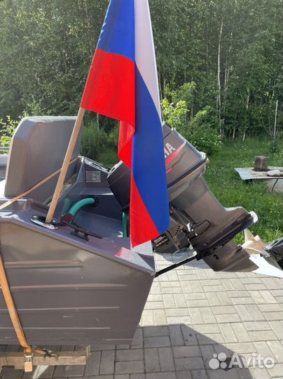 Моторная лодка, мотор, прицеп