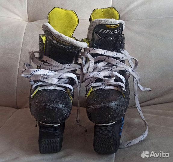 Детские хоккейные коньки bauer 3s