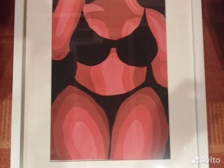 Картина акварель акрил