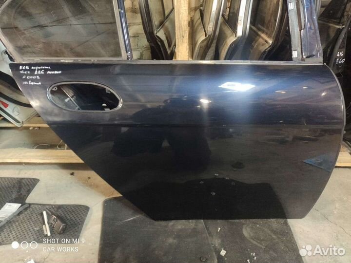 Дверь задняя правая BMW Е65 коротыш Цвет а35 Монак