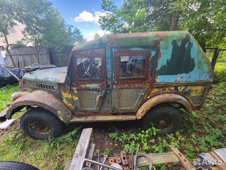 Рама с мостами газ-69