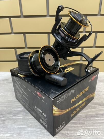 Катушка карповая с байтранером Mifine Nabob 10000