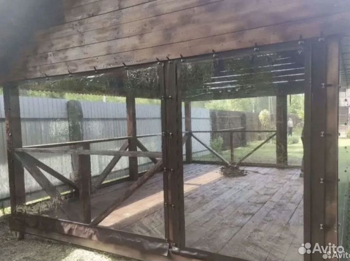 Мягкие окна под ключ