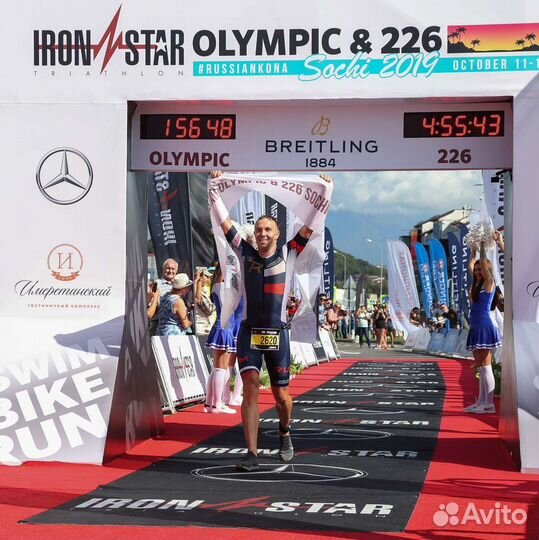 Тренер по триатлону, плаванию, бегу, велоспорту