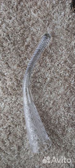 Рог хрусталь СССР 45 см