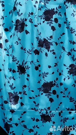 Платье атласное р 46, Турция