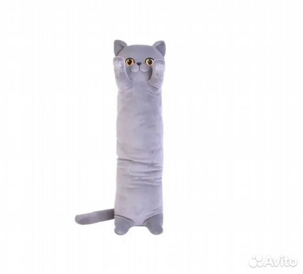 Мягкая игрушка Британский кот подушка, 70см