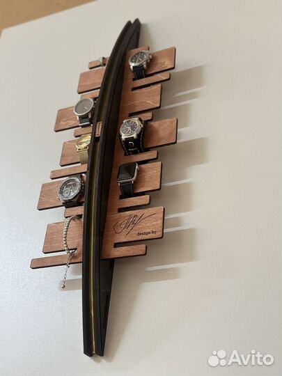Дизайнерская полка шкатулка для часов 