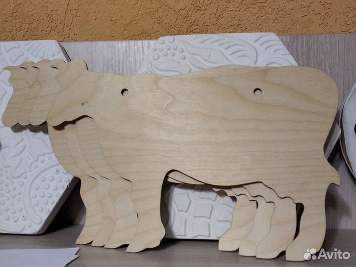 Заготовка деревянная, ключница