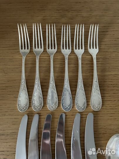 Столовые приборы мельхиор СССР