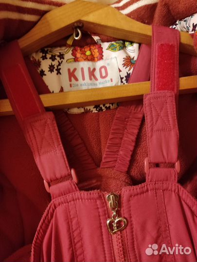 Комплект зимний для девочки Kiko рост 104
