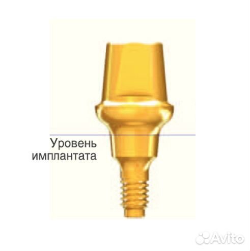 Монолитный абатмент AnyRidge 5.0 десна 4 мм