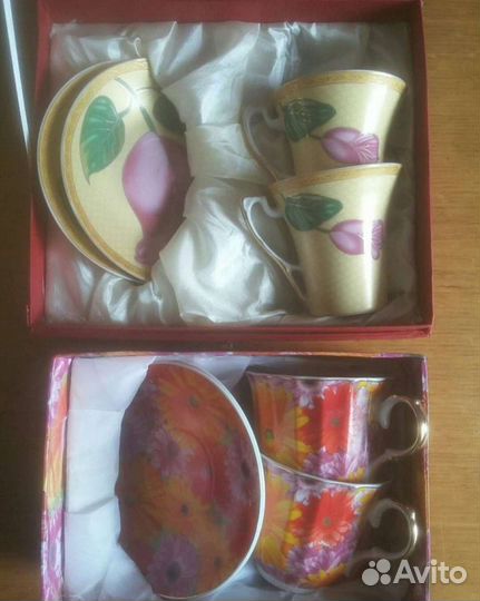 Чайные Наборы (2шт) Новые (Любой за)
