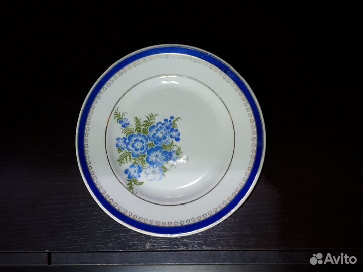 Тарелки Вербилки винтаж СССР (1946-1950)