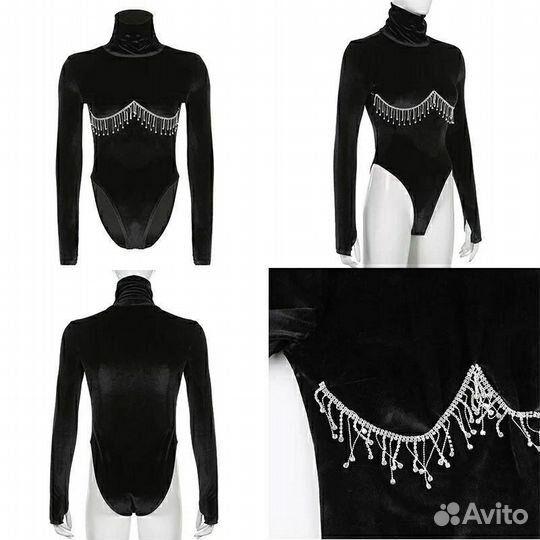 Боди бархатное 42 размер
