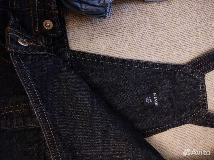 Джинсовый сарафан 92 98 kiabi primark