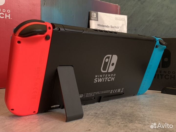 Nintendo Switch Rev.2 прошитая + игры