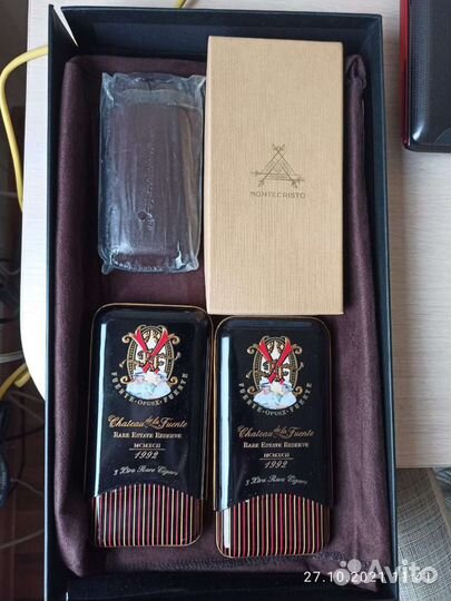 Новые портсигары на 2 и 3 сигары
