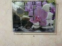 Часы настенные "Орхидея"