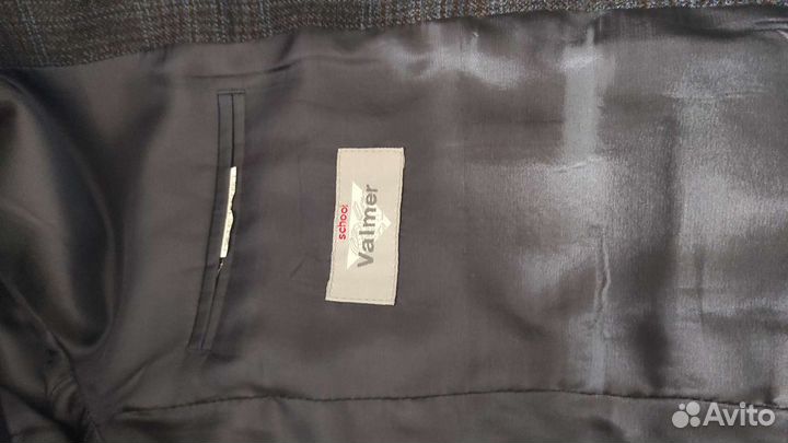 Пиджак школьный для мальчика 146