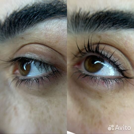 Ламинирование ресниц и бровей