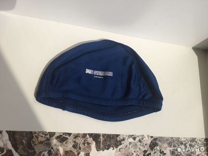 Шапочка для плавания детская тканевая