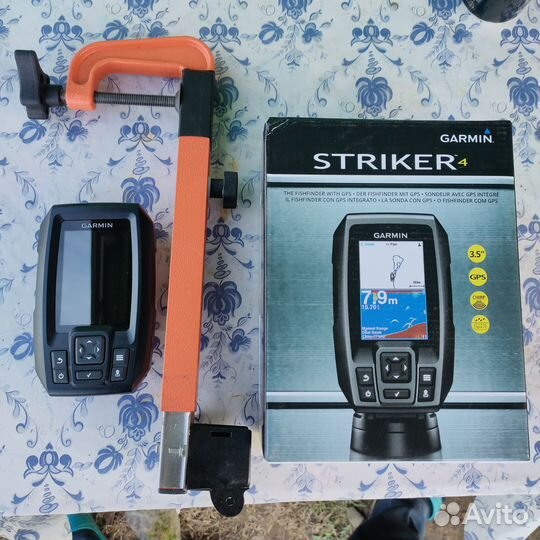 Эхолот garmin striker plus 4cv