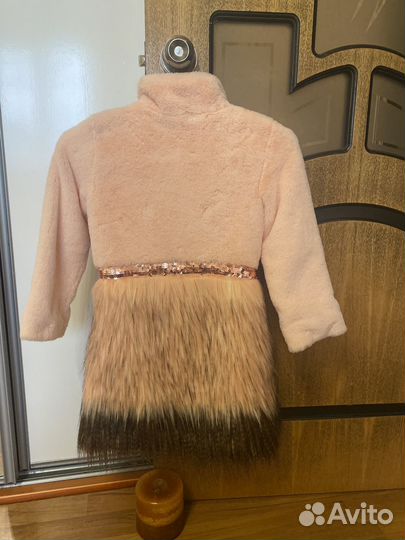 Пальто для девочки 116