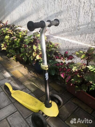 Самокат детский трехколесный бу