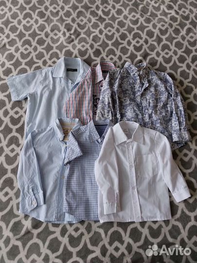 Рубашки для мальчика 86-110