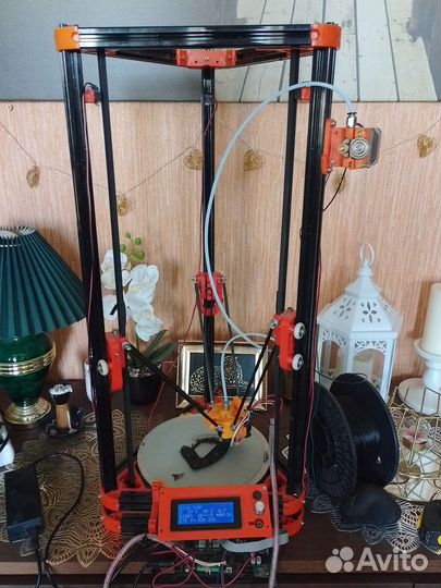 3d принтер flusun kossel delta mini
