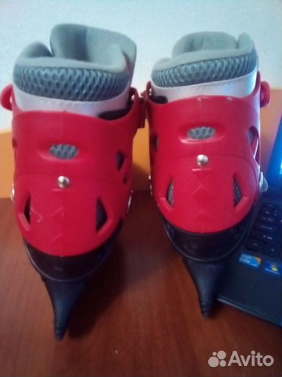 Коньки ледовые раздвижные