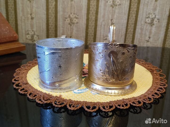 Подстаканники СССР космос