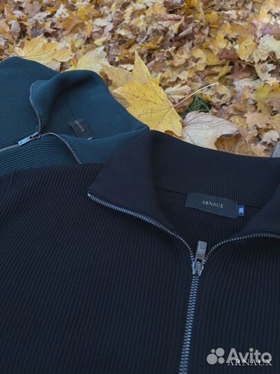 Джемпер полузамок old money