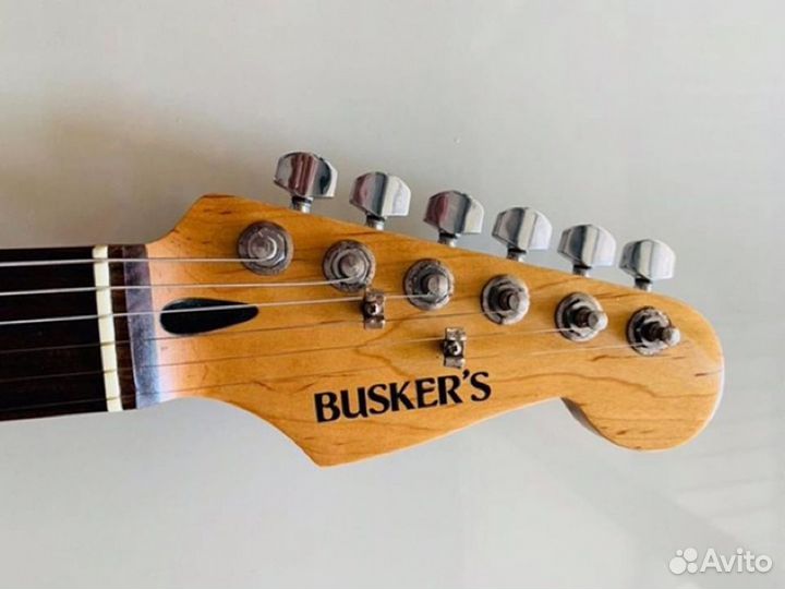 Декаль Busker's Bass Stratocaster Les Paul